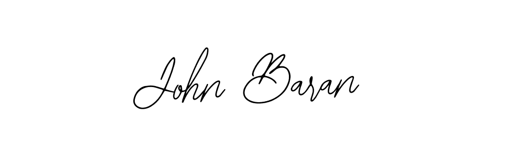 Bearetta-2O07w is a professional signature style that is perfect for those who want to add a touch of class to their signature. It is also a great choice for those who want to make their signature more unique. Get John Baran name to fancy signature for free. John Baran signature style 12 images and pictures png