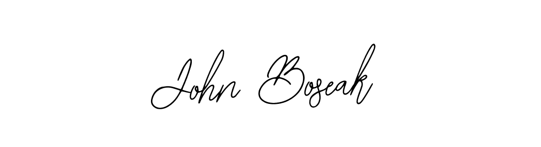 Also You can easily find your signature by using the search form. We will create John Boseak name handwritten signature images for you free of cost using Bearetta-2O07w sign style. John Boseak signature style 12 images and pictures png