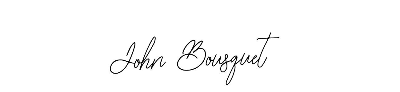 How to make John Bousquet name signature. Use Bearetta-2O07w style for creating short signs online. This is the latest handwritten sign. John Bousquet signature style 12 images and pictures png