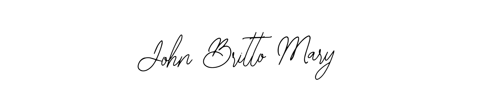 Make a beautiful signature design for name John Britto Mary. Use this online signature maker to create a handwritten signature for free. John Britto Mary signature style 12 images and pictures png