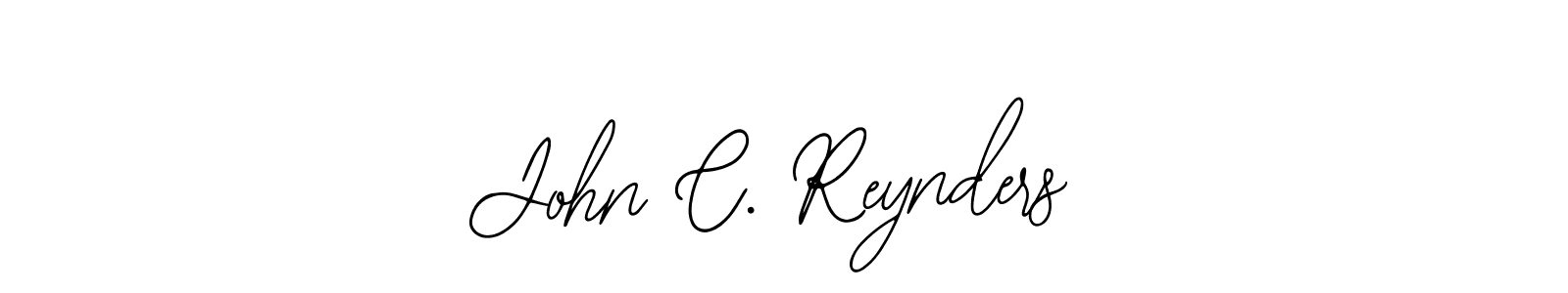 Design your own signature with our free online signature maker. With this signature software, you can create a handwritten (Bearetta-2O07w) signature for name John C. Reynders. John C. Reynders signature style 12 images and pictures png