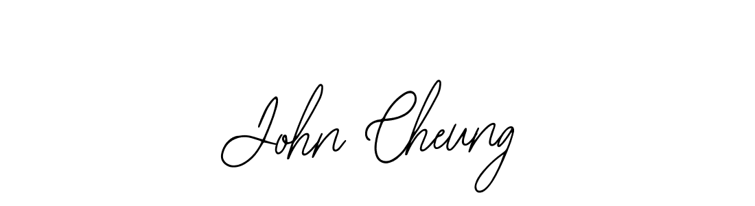 John Cheung stylish signature style. Best Handwritten Sign (Bearetta-2O07w) for my name. Handwritten Signature Collection Ideas for my name John Cheung. John Cheung signature style 12 images and pictures png