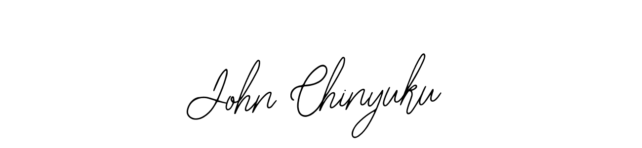 The best way (Bearetta-2O07w) to make a short signature is to pick only two or three words in your name. The name John Chinyuku include a total of six letters. For converting this name. John Chinyuku signature style 12 images and pictures png