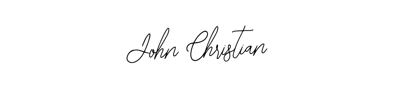 Create a beautiful signature design for name John Christian. With this signature (Bearetta-2O07w) fonts, you can make a handwritten signature for free. John Christian signature style 12 images and pictures png