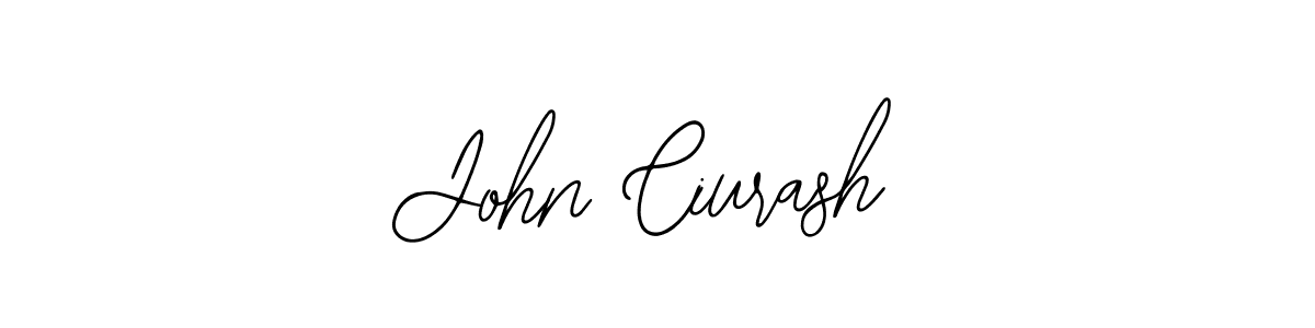 The best way (Bearetta-2O07w) to make a short signature is to pick only two or three words in your name. The name John Ciurash include a total of six letters. For converting this name. John Ciurash signature style 12 images and pictures png