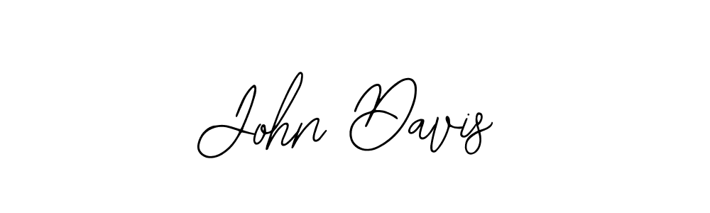 Also we have John Davis name is the best signature style. Create professional handwritten signature collection using Bearetta-2O07w autograph style. John Davis signature style 12 images and pictures png