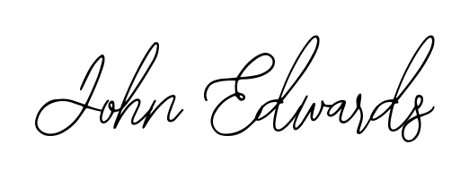 Create an unforgettable impression when signing with John Edwards name styled in Bearetta-2O07w typography. 100% free online generator. John Edwards signature style 12 images and pictures png