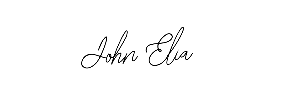 if you are searching for the best signature style for your name John Elia. so please give up your signature search. here we have designed multiple signature styles  using Bearetta-2O07w. John Elia signature style 12 images and pictures png