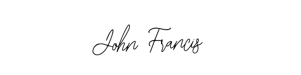 See photos of John Francis official signature by Spectra . Check more albums & portfolios. Read reviews & check more about Bearetta-2O07w font. John Francis signature style 12 images and pictures png