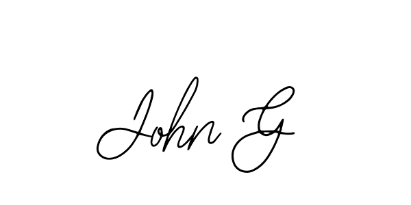 It looks lik you need a new signature style for name John G. Design unique handwritten (Bearetta-2O07w) signature with our free signature maker in just a few clicks. John G signature style 12 images and pictures png