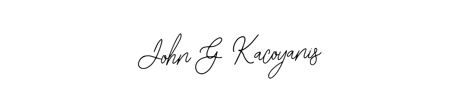 This is the best signature style for the John G Kacoyanis name. Also you like these signature font (Bearetta-2O07w). Mix name signature. John G Kacoyanis signature style 12 images and pictures png