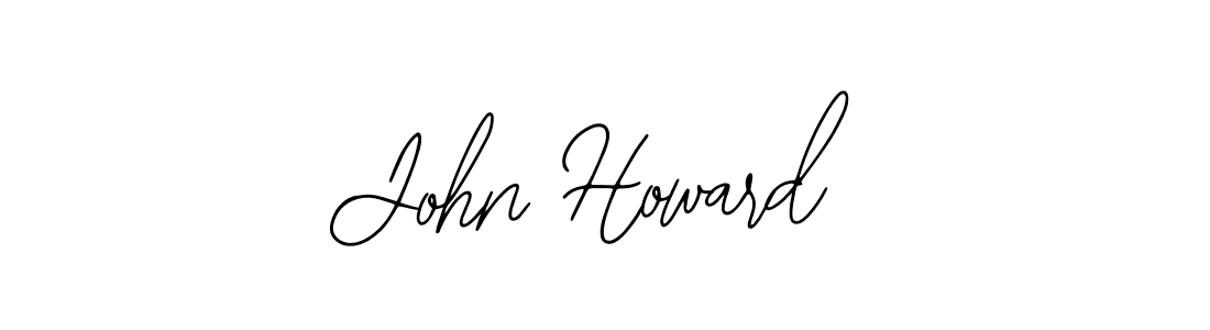 John Howard stylish signature style. Best Handwritten Sign (Bearetta-2O07w) for my name. Handwritten Signature Collection Ideas for my name John Howard. John Howard signature style 12 images and pictures png