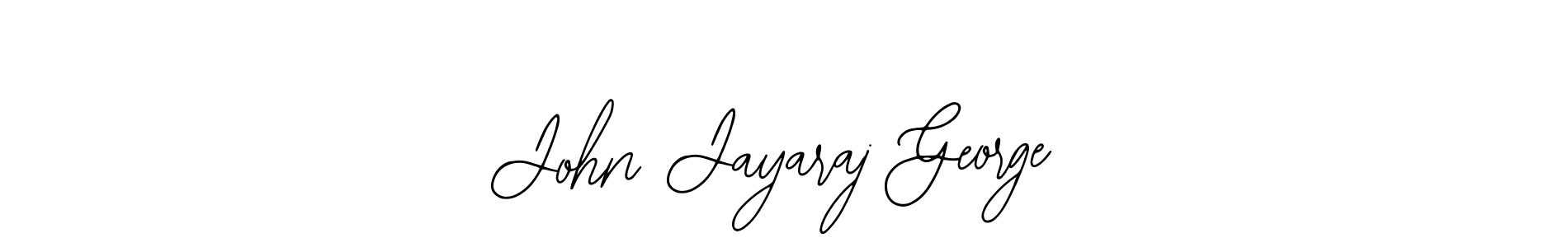 It looks lik you need a new signature style for name John Jayaraj George. Design unique handwritten (Bearetta-2O07w) signature with our free signature maker in just a few clicks. John Jayaraj George signature style 12 images and pictures png