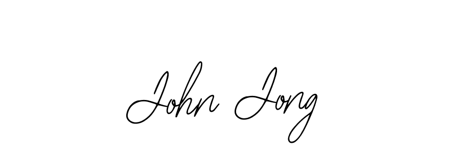 Make a beautiful signature design for name John Jong. With this signature (Bearetta-2O07w) style, you can create a handwritten signature for free. John Jong signature style 12 images and pictures png
