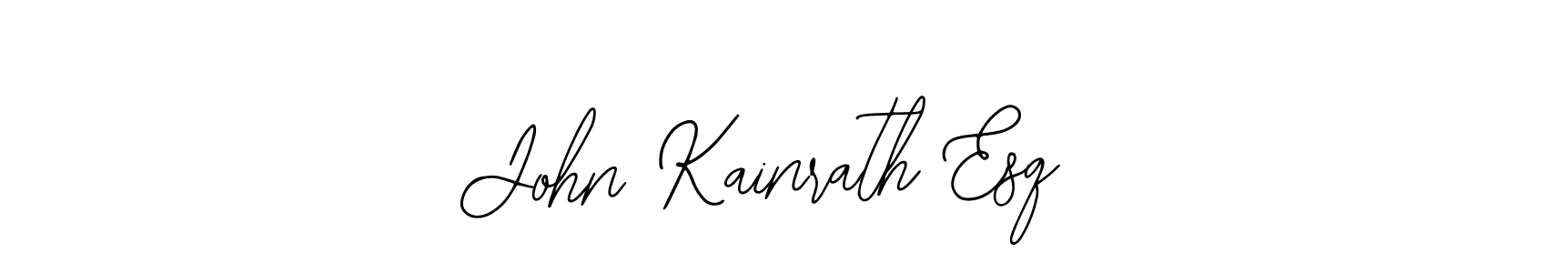 Check out images of Autograph of John Kainrath Esq name. Actor John Kainrath Esq Signature Style. Bearetta-2O07w is a professional sign style online. John Kainrath Esq signature style 12 images and pictures png