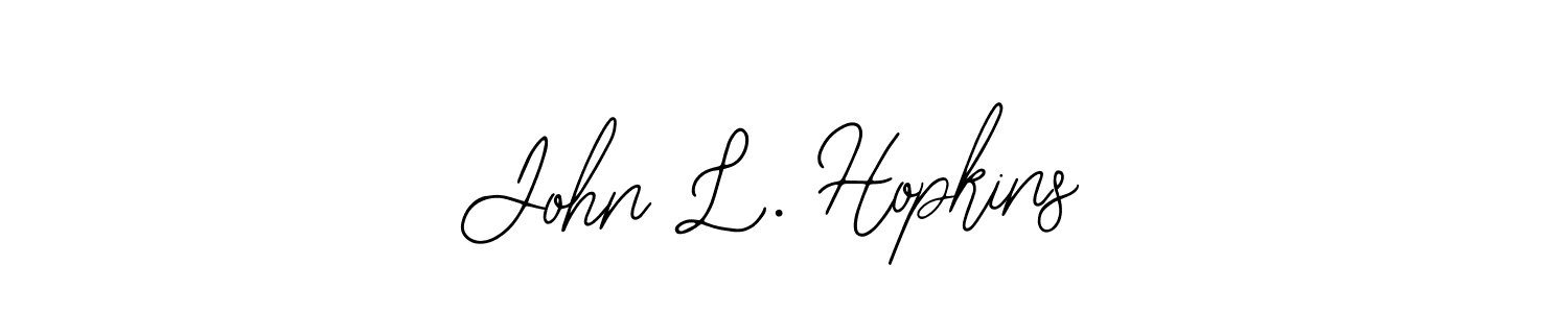 How to make John L. Hopkins signature? Bearetta-2O07w is a professional autograph style. Create handwritten signature for John L. Hopkins name. John L. Hopkins signature style 12 images and pictures png