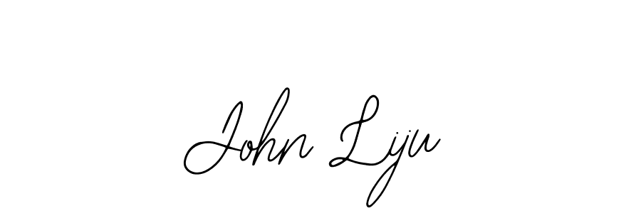 The best way (Bearetta-2O07w) to make a short signature is to pick only two or three words in your name. The name John Liju include a total of six letters. For converting this name. John Liju signature style 12 images and pictures png