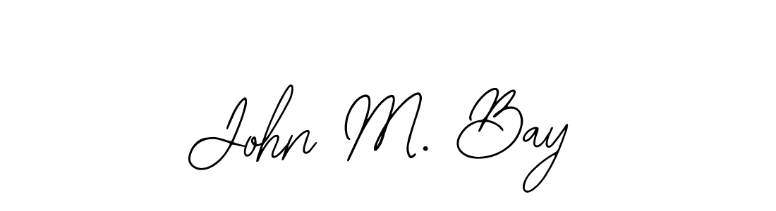 if you are searching for the best signature style for your name John M. Bay. so please give up your signature search. here we have designed multiple signature styles  using Bearetta-2O07w. John M. Bay signature style 12 images and pictures png