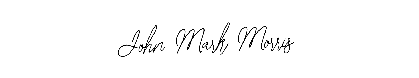 You should practise on your own different ways (Bearetta-2O07w) to write your name (John Mark Morris) in signature. don't let someone else do it for you. John Mark Morris signature style 12 images and pictures png