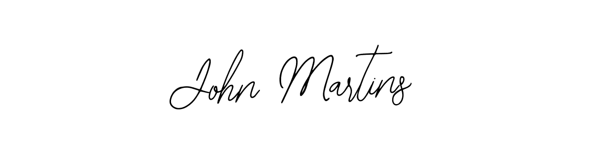 Design your own signature with our free online signature maker. With this signature software, you can create a handwritten (Bearetta-2O07w) signature for name John Martins. John Martins signature style 12 images and pictures png