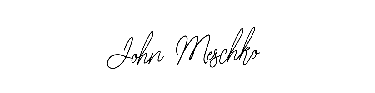 How to make John Meschko signature? Bearetta-2O07w is a professional autograph style. Create handwritten signature for John Meschko name. John Meschko signature style 12 images and pictures png