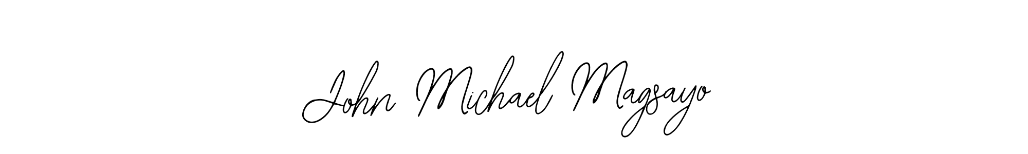 How to Draw John Michael Magsayo signature style? Bearetta-2O07w is a latest design signature styles for name John Michael Magsayo. John Michael Magsayo signature style 12 images and pictures png