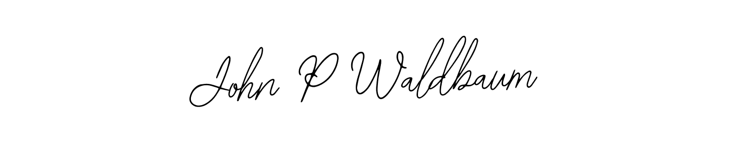 Best and Professional Signature Style for John P Waldbaum. Bearetta-2O07w Best Signature Style Collection. John P Waldbaum signature style 12 images and pictures png