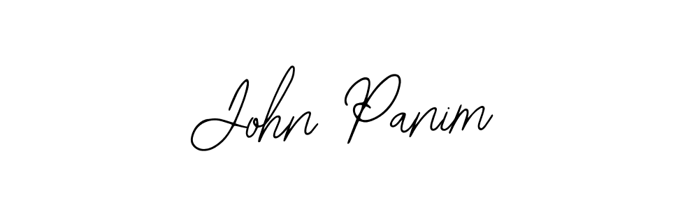 Make a beautiful signature design for name John Panim. With this signature (Bearetta-2O07w) style, you can create a handwritten signature for free. John Panim signature style 12 images and pictures png