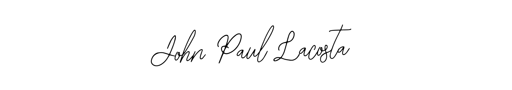 Also we have John Paul Lacosta name is the best signature style. Create professional handwritten signature collection using Bearetta-2O07w autograph style. John Paul Lacosta signature style 12 images and pictures png