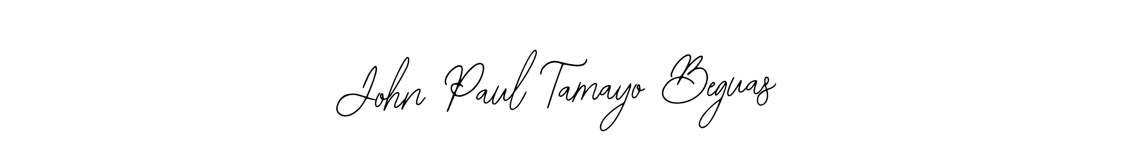 This is the best signature style for the John Paul Tamayo Beguas name. Also you like these signature font (Bearetta-2O07w). Mix name signature. John Paul Tamayo Beguas signature style 12 images and pictures png