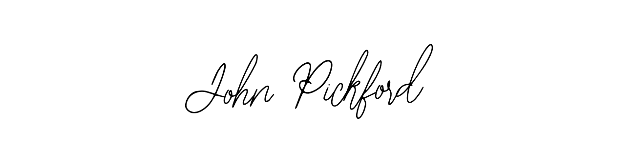 How to Draw John Pickford signature style? Bearetta-2O07w is a latest design signature styles for name John Pickford. John Pickford signature style 12 images and pictures png