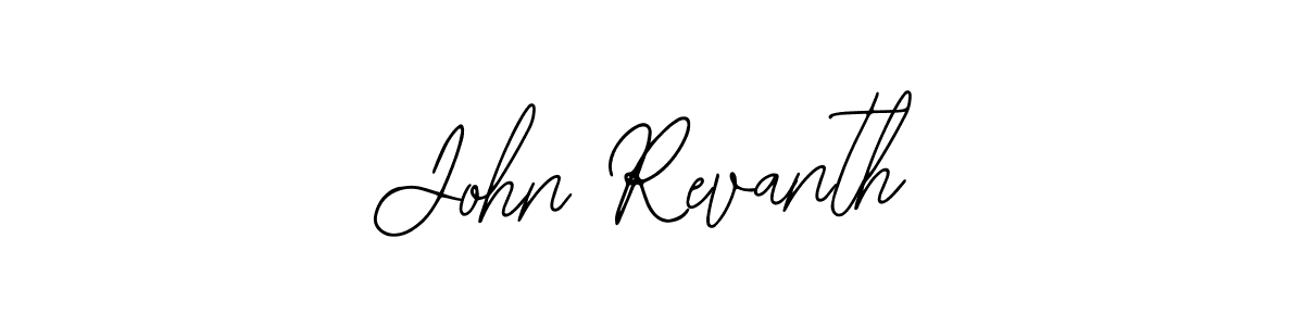Also You can easily find your signature by using the search form. We will create John Revanth name handwritten signature images for you free of cost using Bearetta-2O07w sign style. John Revanth signature style 12 images and pictures png