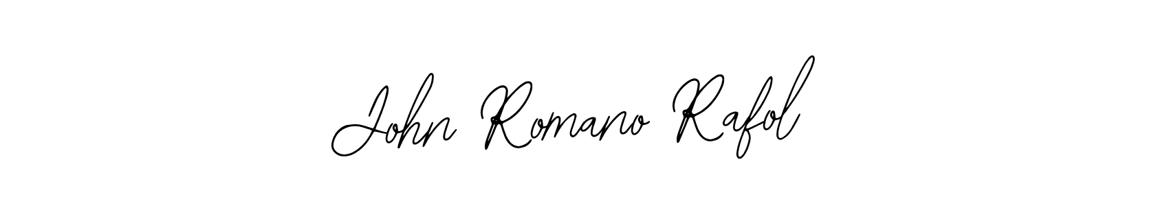 Similarly Bearetta-2O07w is the best handwritten signature design. Signature creator online .You can use it as an online autograph creator for name John Romano Rafol. John Romano Rafol signature style 12 images and pictures png