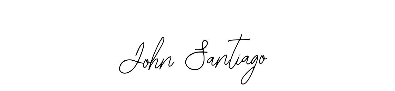 Create a beautiful signature design for name John Santiago. With this signature (Bearetta-2O07w) fonts, you can make a handwritten signature for free. John Santiago signature style 12 images and pictures png