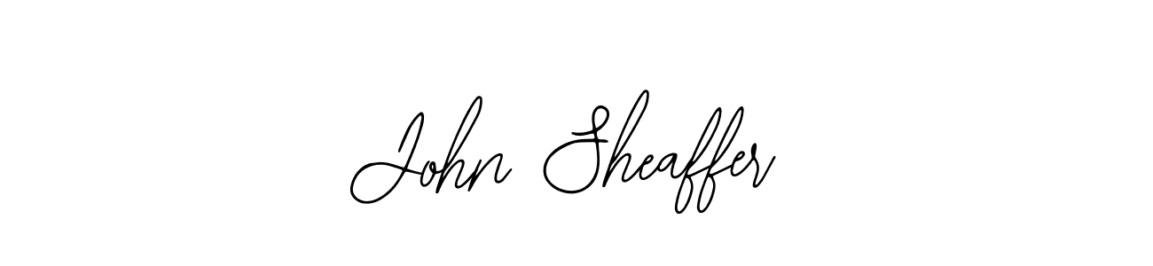 Design your own signature with our free online signature maker. With this signature software, you can create a handwritten (Bearetta-2O07w) signature for name John Sheaffer. John Sheaffer signature style 12 images and pictures png