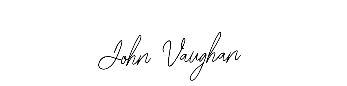 Design your own signature with our free online signature maker. With this signature software, you can create a handwritten (Bearetta-2O07w) signature for name John Vaughan. John Vaughan signature style 12 images and pictures png