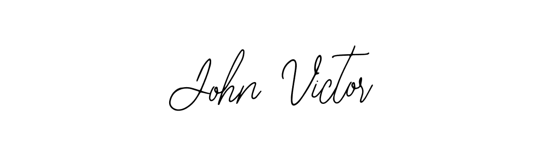 The best way (Bearetta-2O07w) to make a short signature is to pick only two or three words in your name. The name John Victor include a total of six letters. For converting this name. John Victor signature style 12 images and pictures png