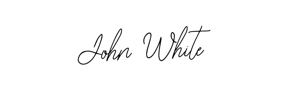 Similarly Bearetta-2O07w is the best handwritten signature design. Signature creator online .You can use it as an online autograph creator for name John White. John White signature style 12 images and pictures png