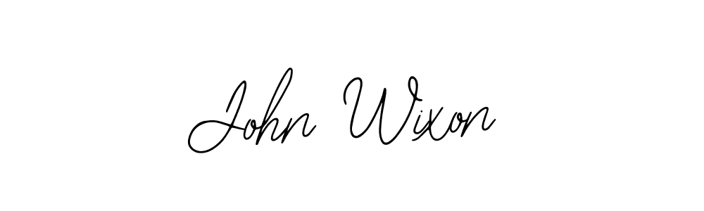 Bearetta-2O07w is a professional signature style that is perfect for those who want to add a touch of class to their signature. It is also a great choice for those who want to make their signature more unique. Get John Wixon name to fancy signature for free. John Wixon signature style 12 images and pictures png