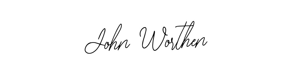 The best way (Bearetta-2O07w) to make a short signature is to pick only two or three words in your name. The name John Worthen include a total of six letters. For converting this name. John Worthen signature style 12 images and pictures png