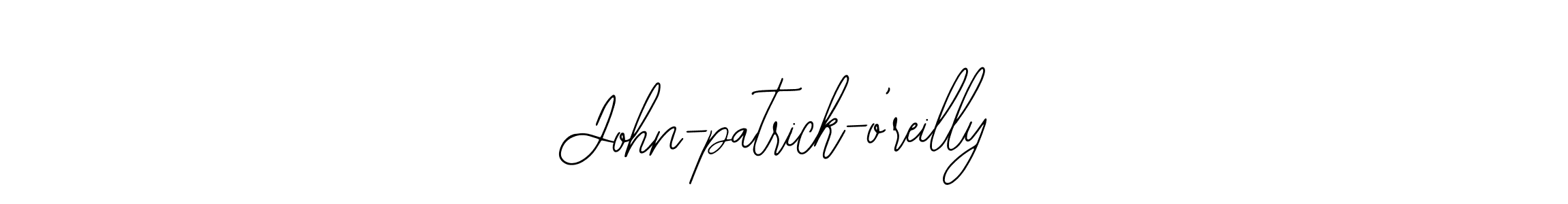 It looks lik you need a new signature style for name John-patrick-o’reilly. Design unique handwritten (Bearetta-2O07w) signature with our free signature maker in just a few clicks. John-patrick-o’reilly signature style 12 images and pictures png