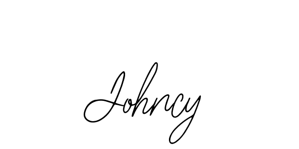 Design your own signature with our free online signature maker. With this signature software, you can create a handwritten (Bearetta-2O07w) signature for name Johncy. Johncy signature style 12 images and pictures png