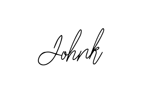 The best way (Bearetta-2O07w) to make a short signature is to pick only two or three words in your name. The name Johnk include a total of six letters. For converting this name. Johnk signature style 12 images and pictures png