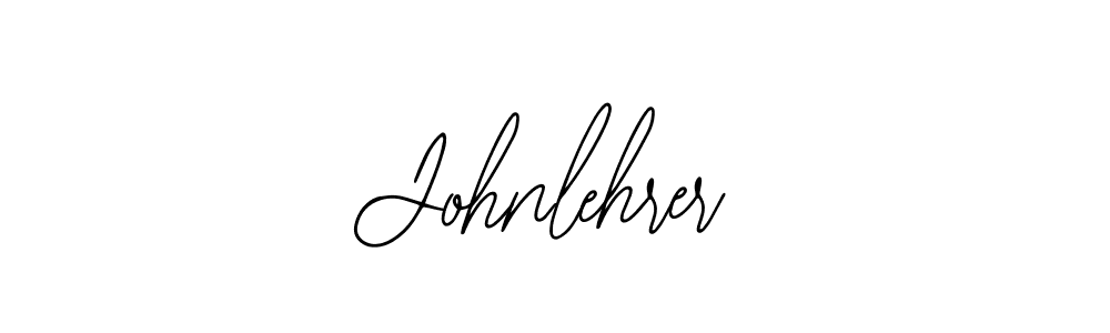 You should practise on your own different ways (Bearetta-2O07w) to write your name (Johnlehrer) in signature. don't let someone else do it for you. Johnlehrer signature style 12 images and pictures png