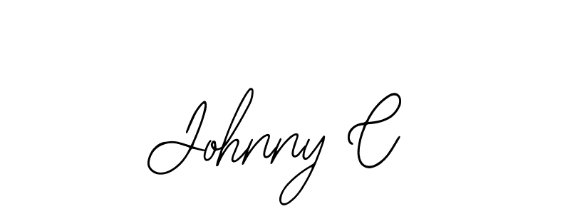 The best way (Bearetta-2O07w) to make a short signature is to pick only two or three words in your name. The name Johnny C include a total of six letters. For converting this name. Johnny C signature style 12 images and pictures png