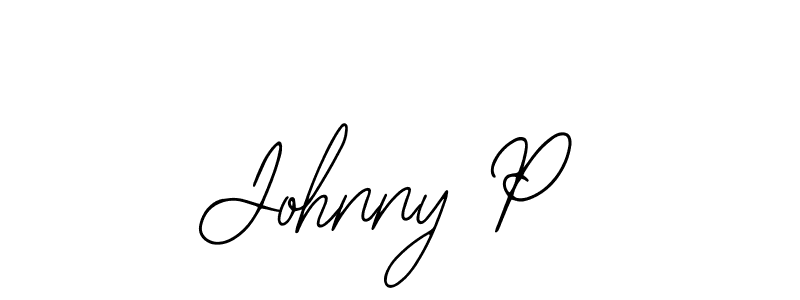 Create a beautiful signature design for name Johnny P. With this signature (Bearetta-2O07w) fonts, you can make a handwritten signature for free. Johnny P signature style 12 images and pictures png
