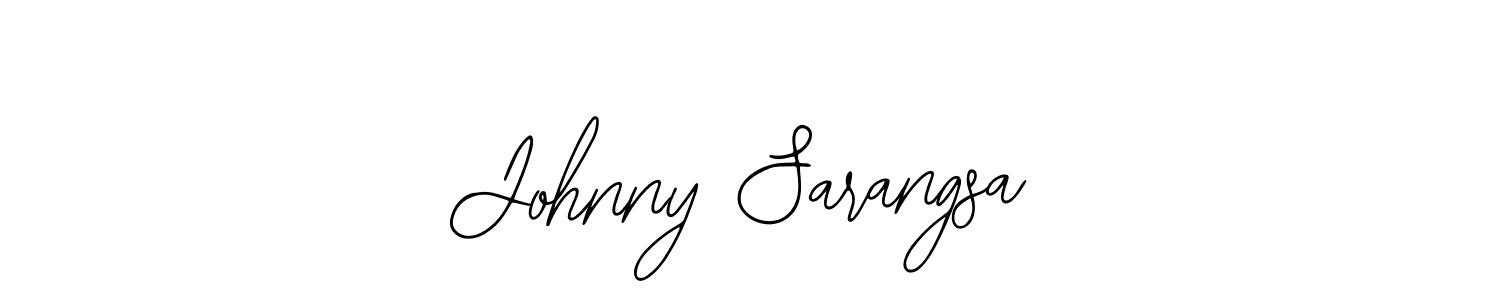 Johnny Sarangsa stylish signature style. Best Handwritten Sign (Bearetta-2O07w) for my name. Handwritten Signature Collection Ideas for my name Johnny Sarangsa. Johnny Sarangsa signature style 12 images and pictures png