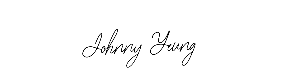 if you are searching for the best signature style for your name Johnny Yeung. so please give up your signature search. here we have designed multiple signature styles  using Bearetta-2O07w. Johnny Yeung signature style 12 images and pictures png