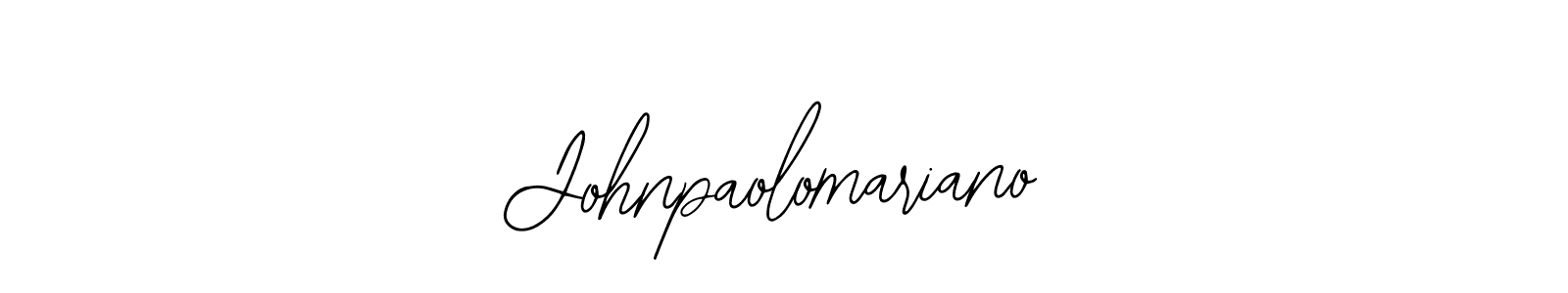 How to Draw Johnpaolomariano signature style? Bearetta-2O07w is a latest design signature styles for name Johnpaolomariano. Johnpaolomariano signature style 12 images and pictures png