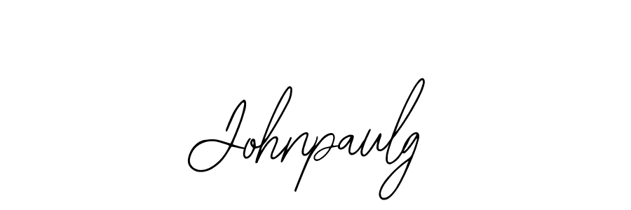 Similarly Bearetta-2O07w is the best handwritten signature design. Signature creator online .You can use it as an online autograph creator for name Johnpaulg. Johnpaulg signature style 12 images and pictures png